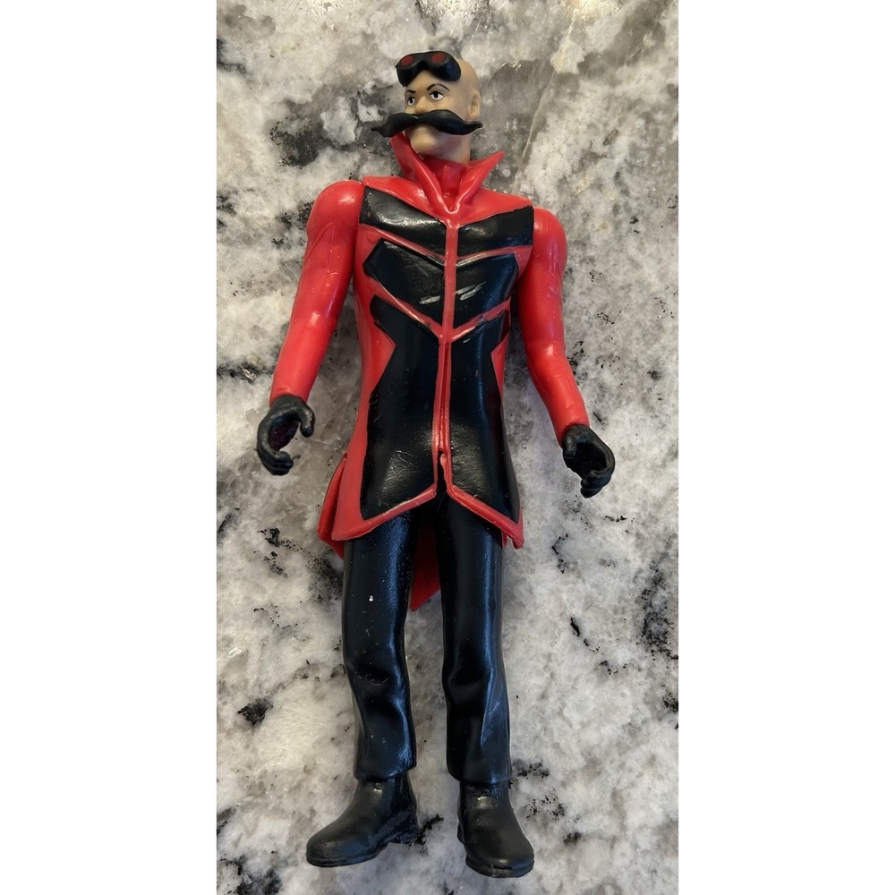 Jakks Pacific Wave 1 Sonic The‎ Hedgehog 3 Movie Dr Eggman 5" Figure 2024 Loose
